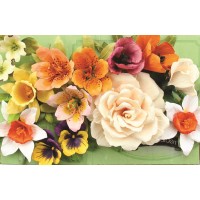 PanPastel, Susans Garden I, Blomster, 10 farver og værktøj